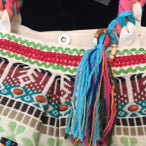 Chaudry KC | Women’s Multi-Color beaded Tote - Picture 7 of 11